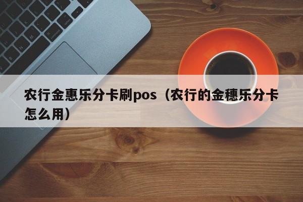 农行金惠乐分卡刷pos（农行的金穗乐分卡怎么用）