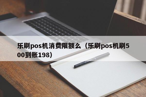 乐刷pos机消费限额么（乐刷pos机刷500到账198）