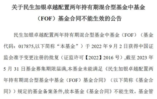 又有两只公募基金募集失败！投资者为何不买账？