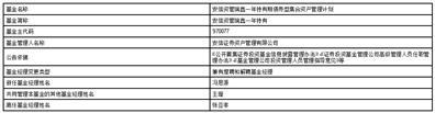 安信资管瑞鑫一年持有期债券型集合资产管理计划基金经理变更公告