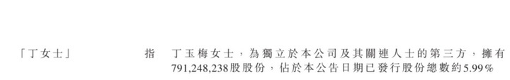 恒大公告暗示许家印已离婚？未将丁玉梅称为配偶