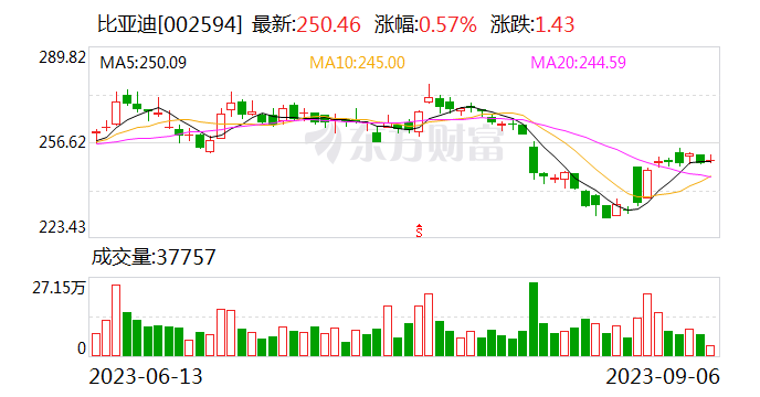 比亚迪再成立2家方程豹销售公司