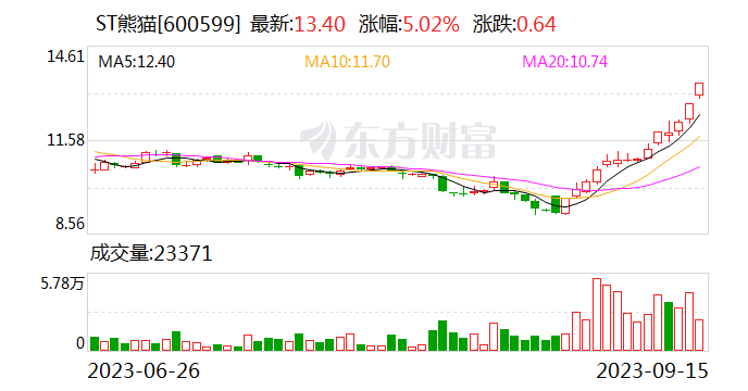 ST熊猫新增逾1亿元涉诉案件 或牵出资金占用风险